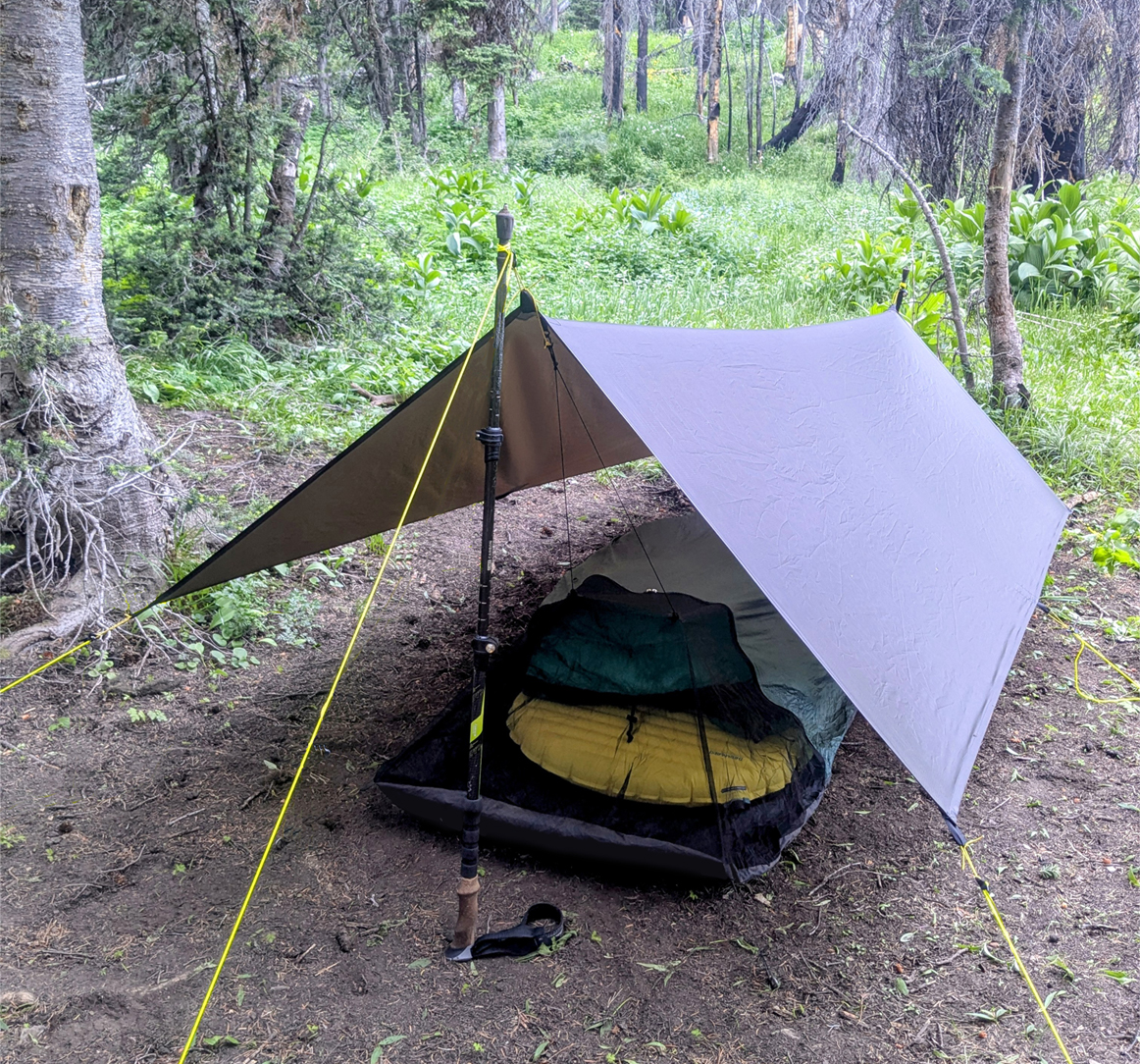 Ultralight solo tarp
