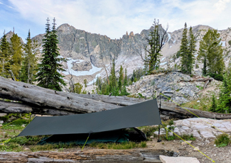 Ultralight silpoly tarp